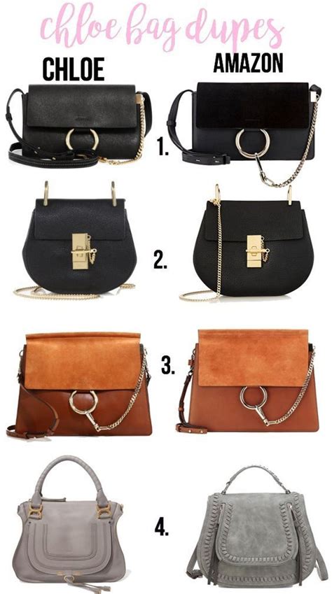 amazon chloe bag dupe|chloe bag knockoff.